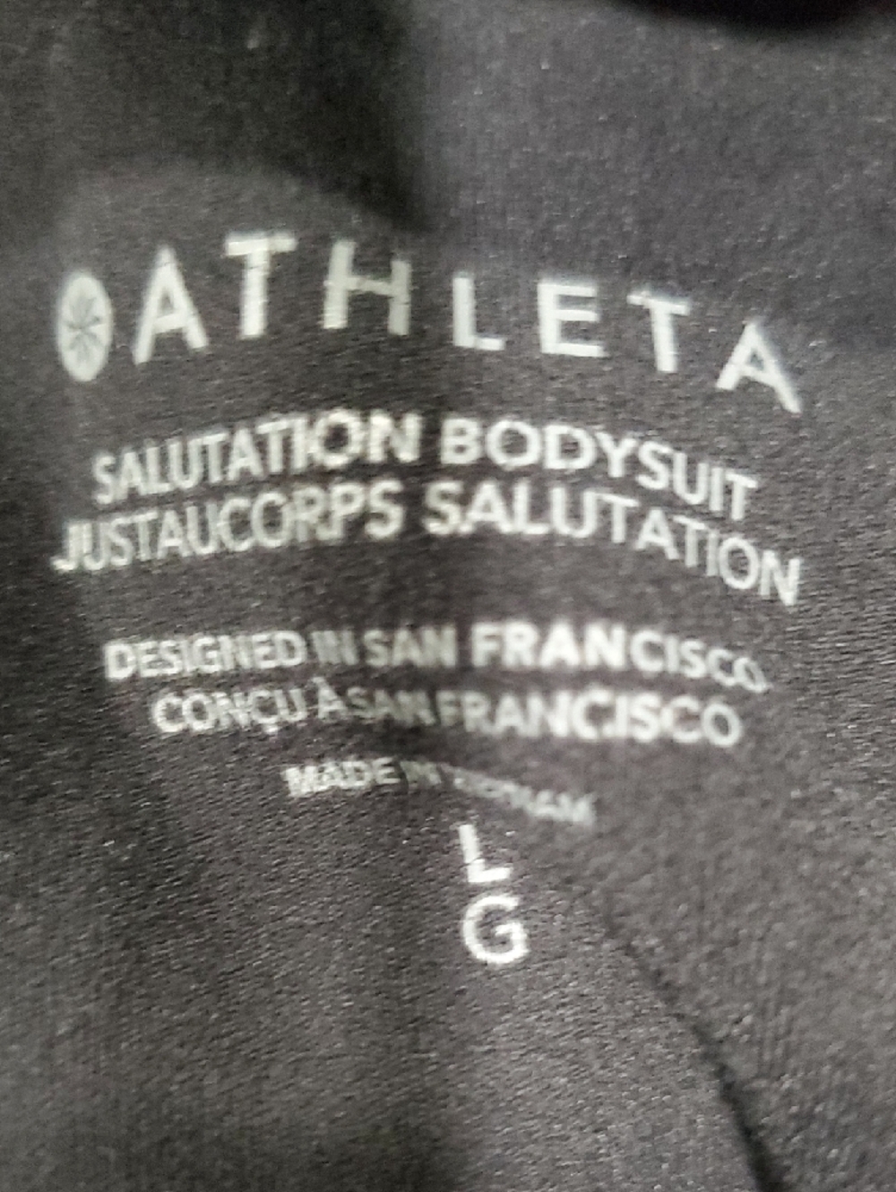 Athleta Salutation Black Sleeveless Athletic Jumpsuit Size L - Picture 8 of 11